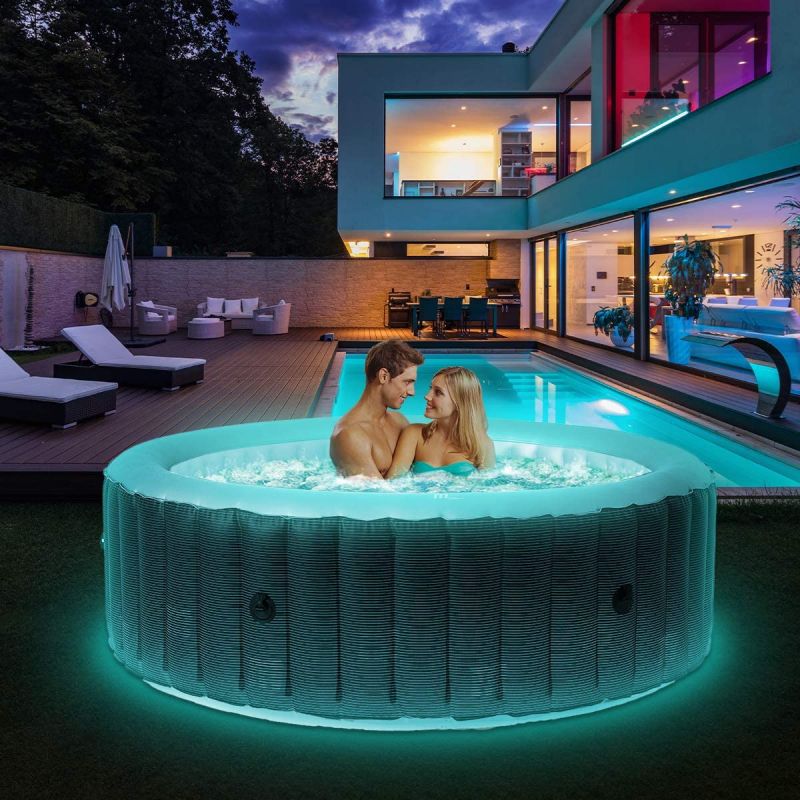 Los 9 Mejores Jacuzzis Exteriores Hinchables Eljardíndeandrea